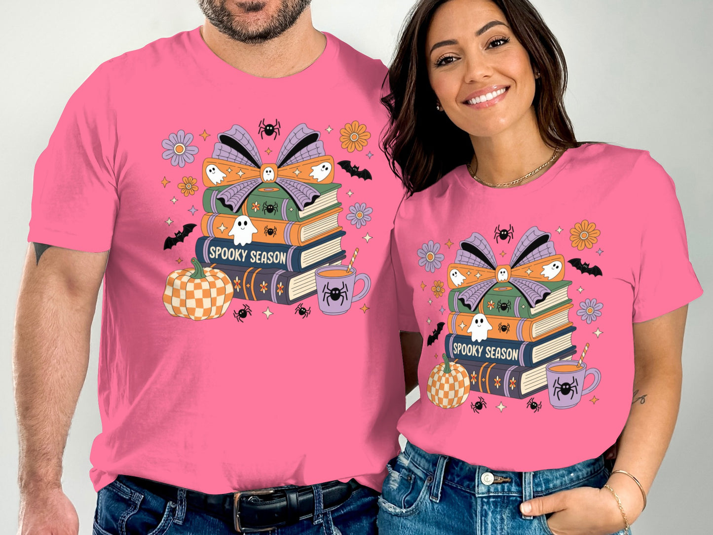 Spooky Season Halloween Themed Book Stack Design product