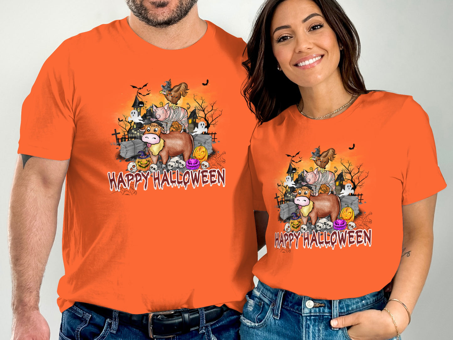 Funny Halloween Themed Shirt Spooky Design product type