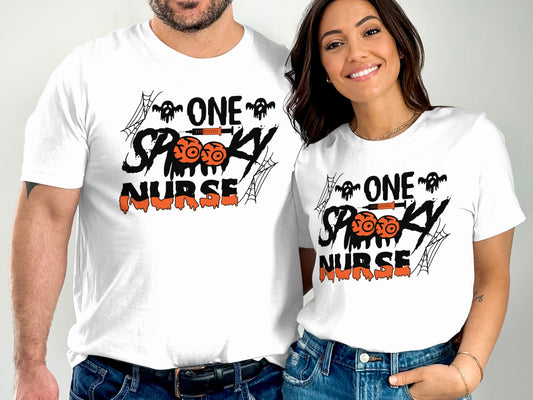 One Spooky Nurse Halloween Themed Apparel product