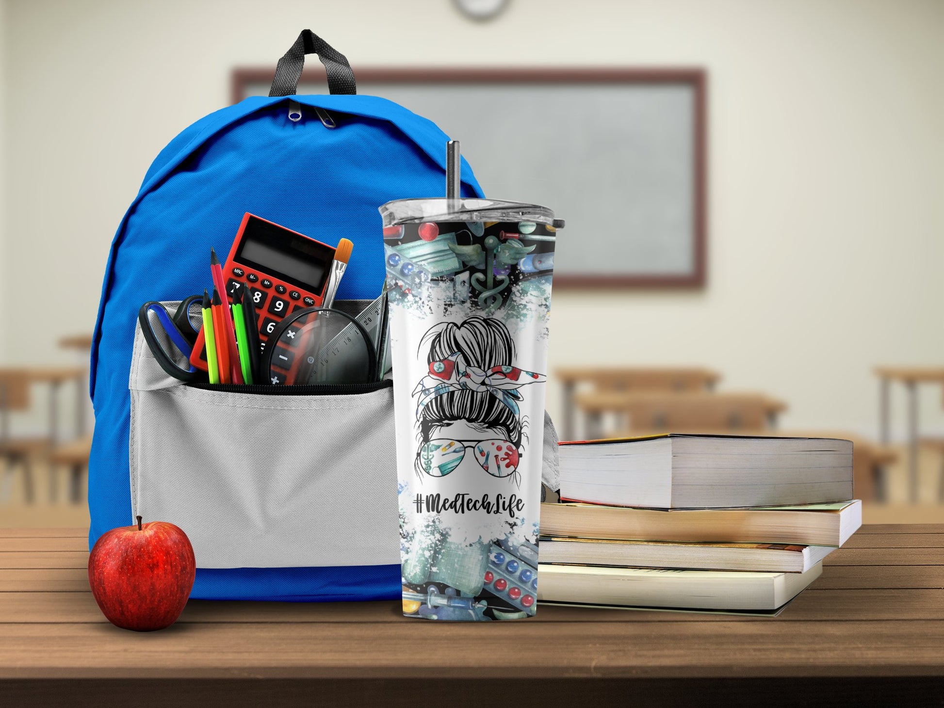 Unique #MedTechLife Graphic Tumbler for Students product