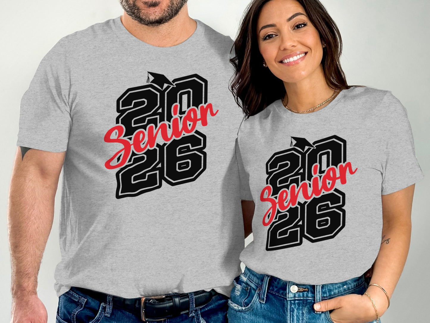 Senior 2026 Graphic Printed Tee Shirt product type