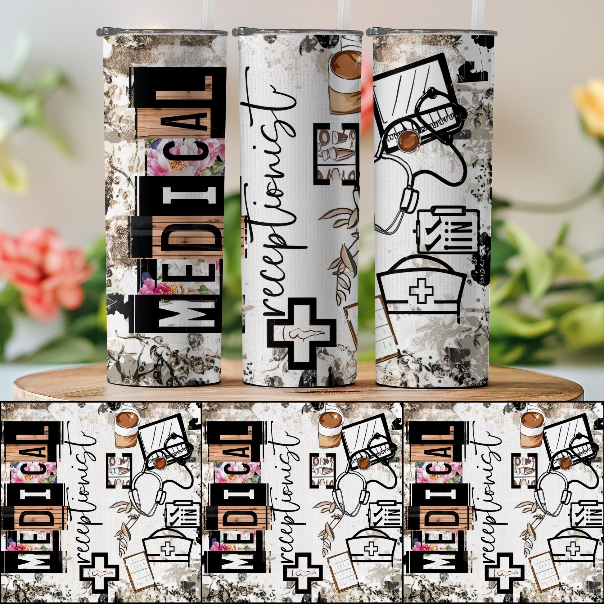 Unique Medical Receptionist Theme Tumbler product