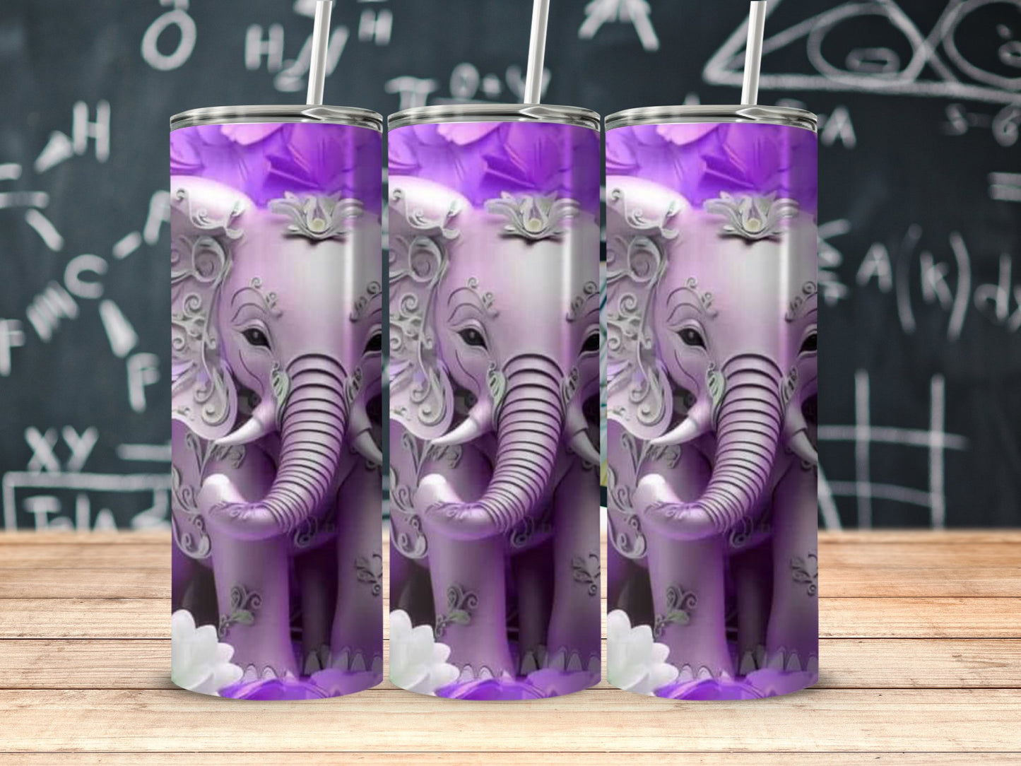 Majestic Elephant Insulated Travel Tumbler product type