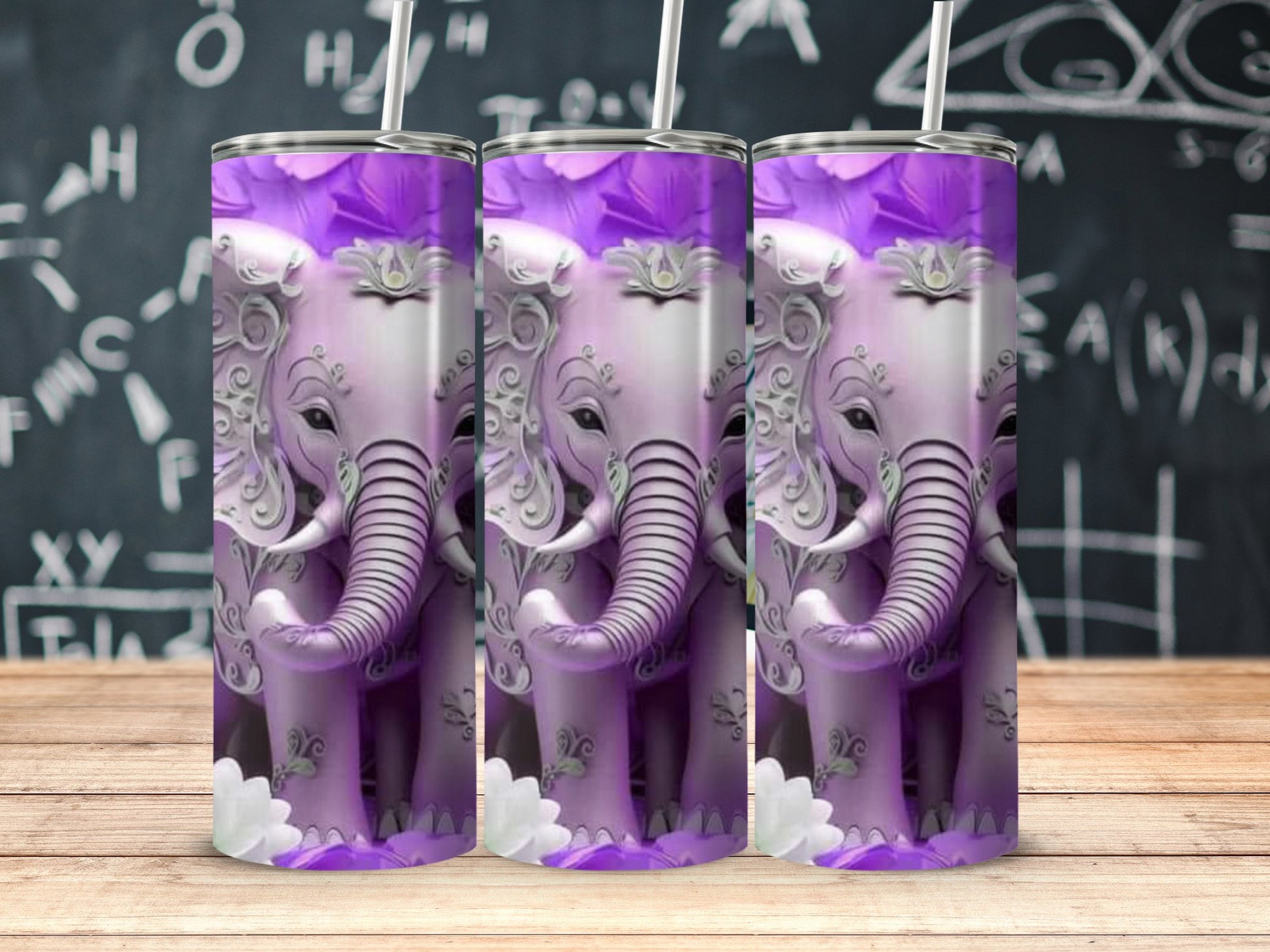 Majestic Elephant Insulated Travel Tumbler product type