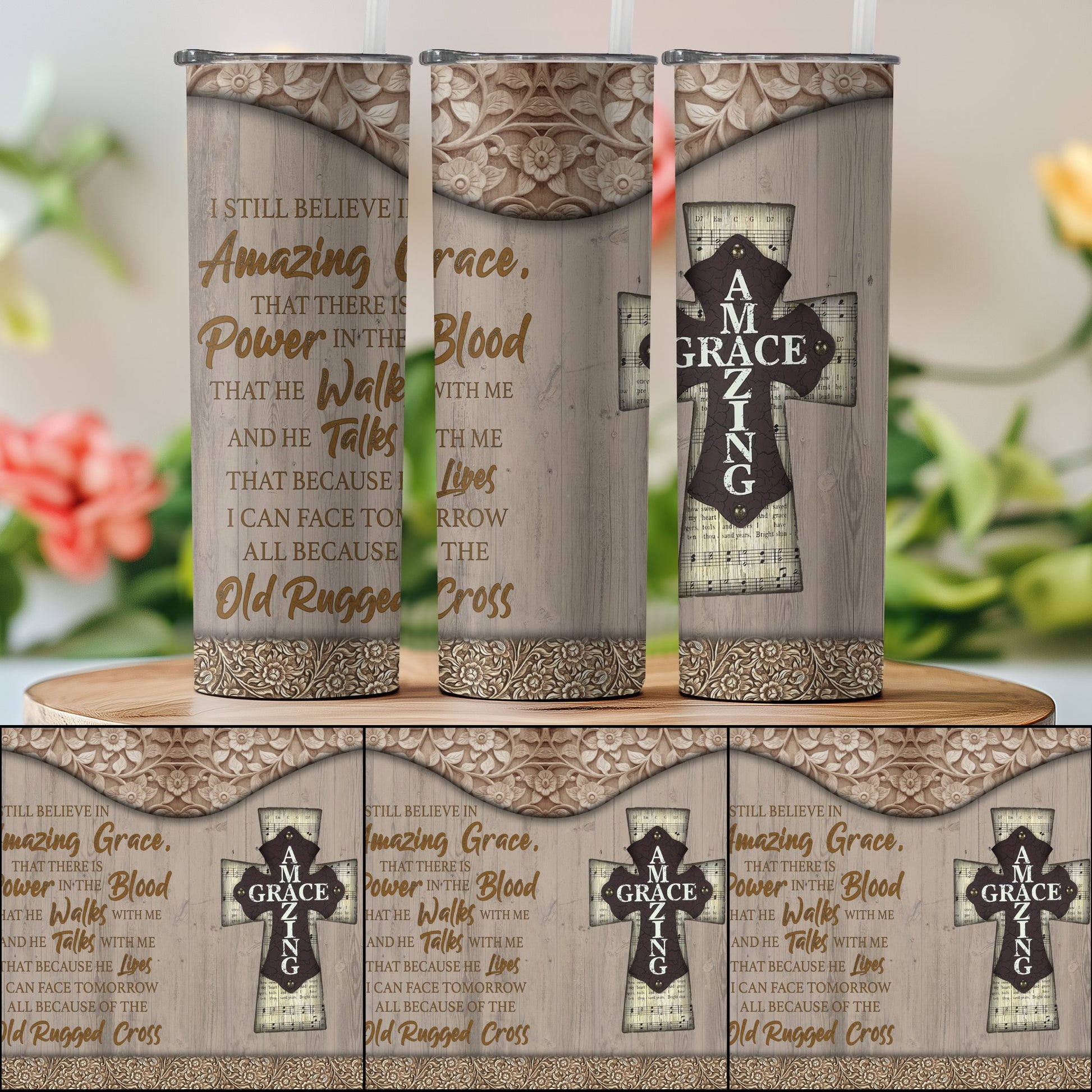 I Still Believe Amazing Grace Cross Design Product
