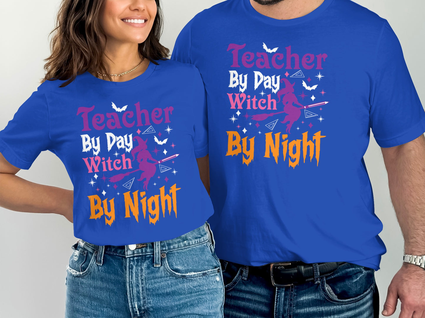 Teacher By Day Witch By Night Graphic T-Shirt product type