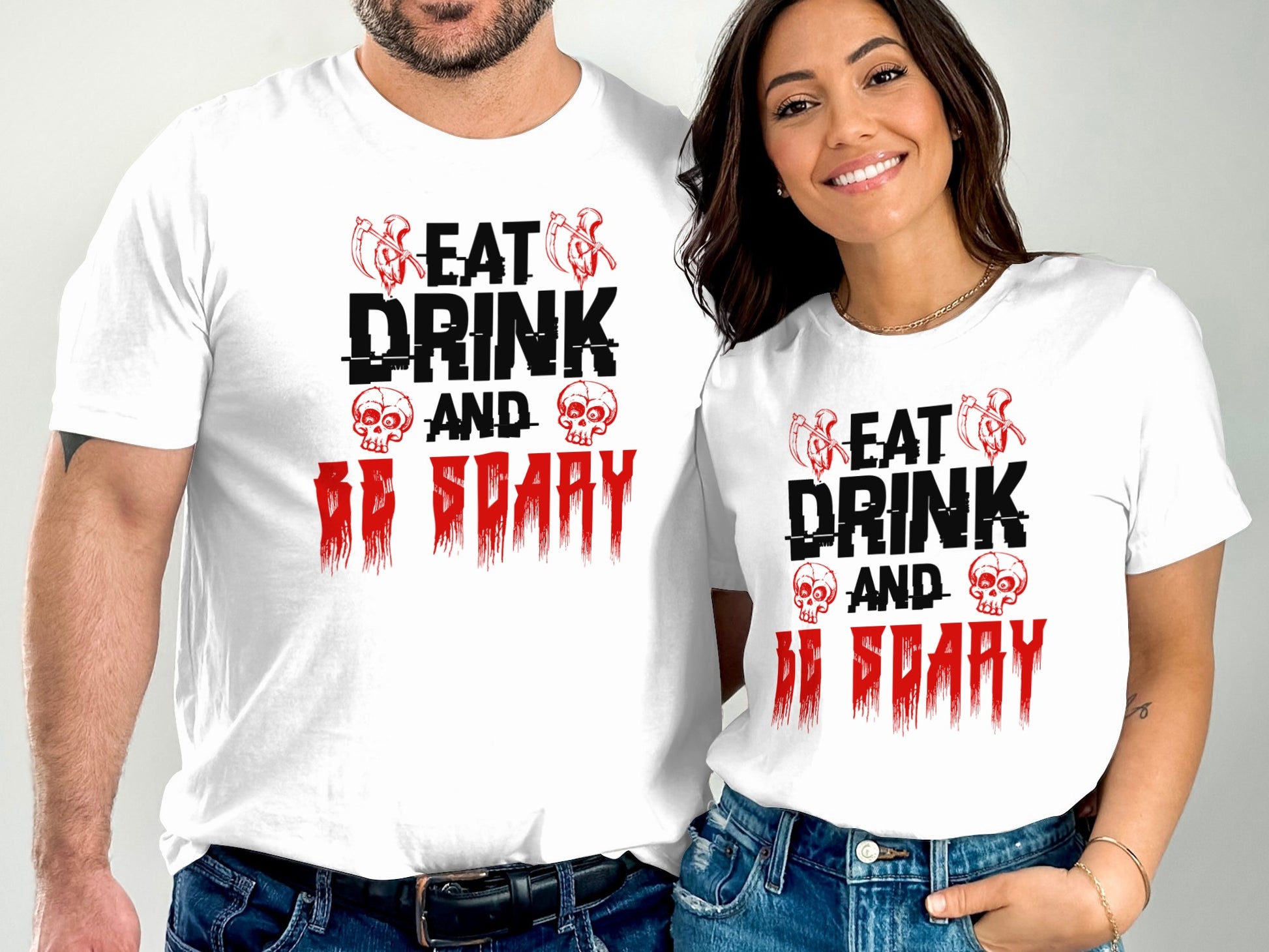 Eat Drink and Be Scary Graphic T-shirt product