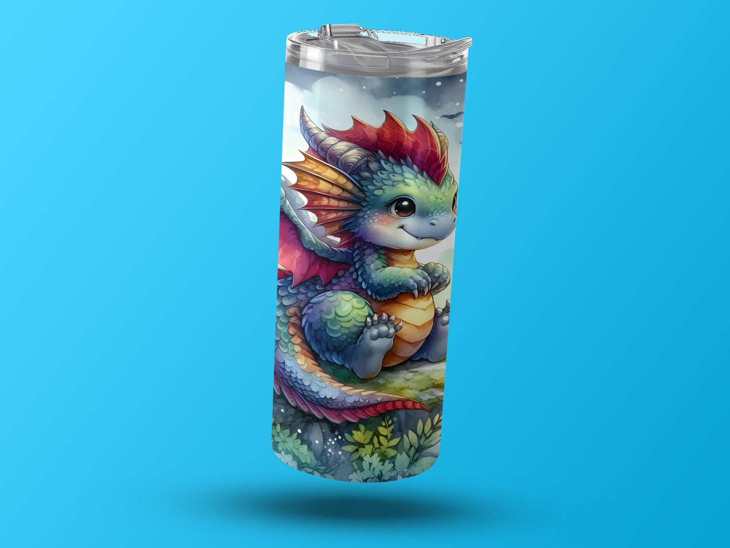 Cute Dragon Fantasy Artwork Insulated Tumbler product