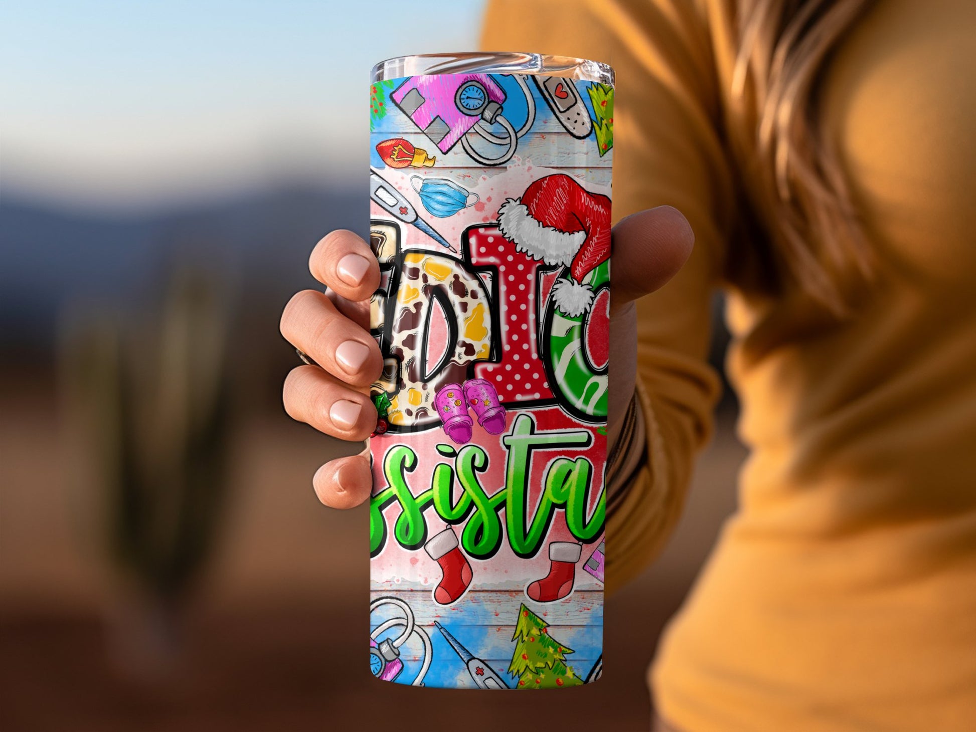 Festive Holiday Sista Insulated Drinkware product