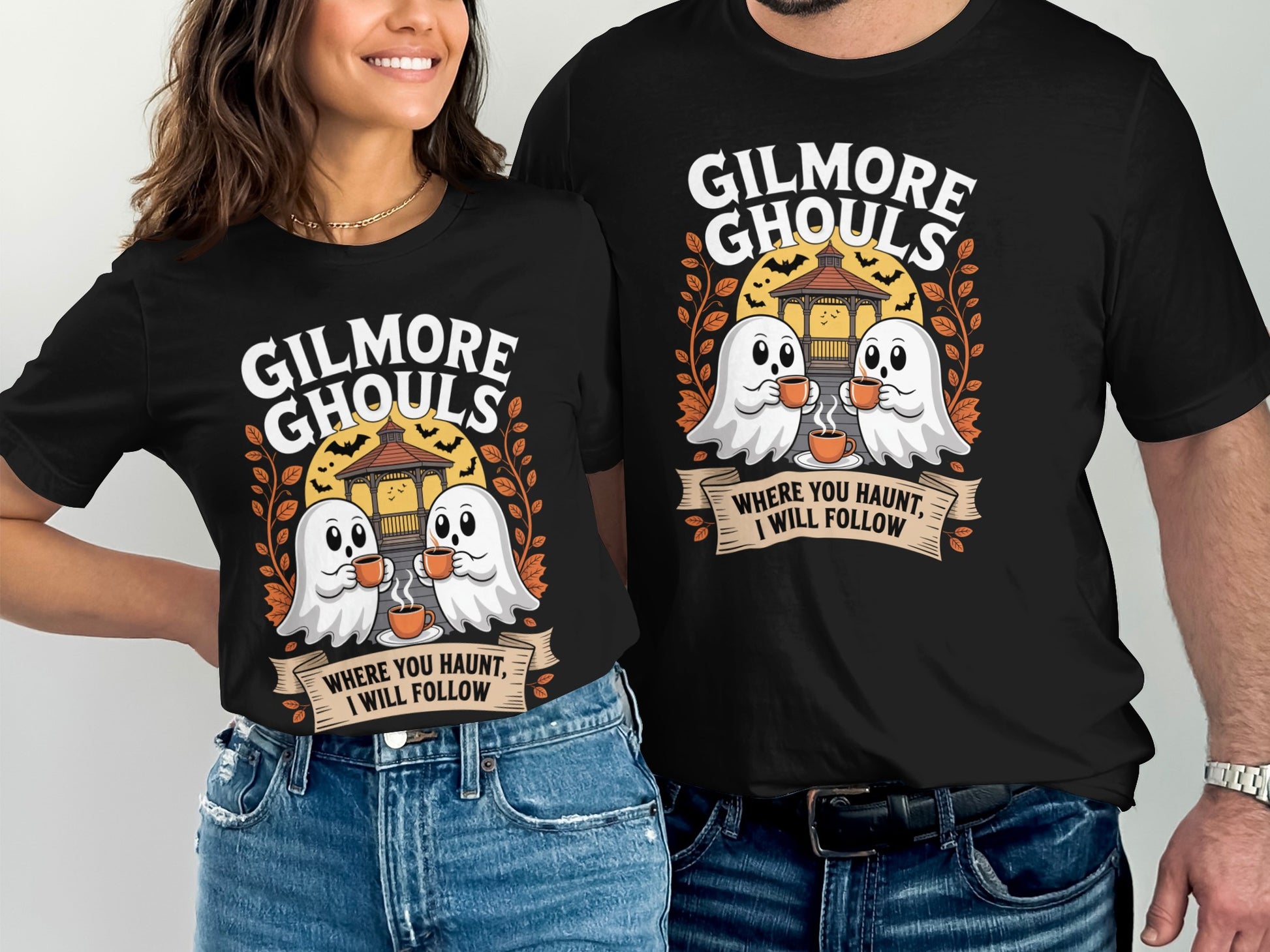 Gilmore Ghouls Halloween Graphic Novelty Shirt product