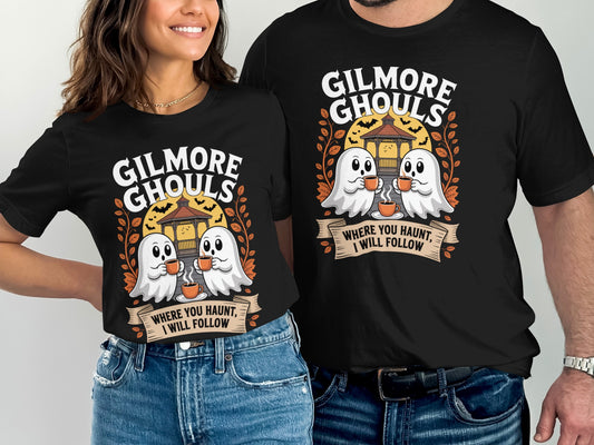 Gilmore Ghouls Halloween Graphic Novelty Shirt product