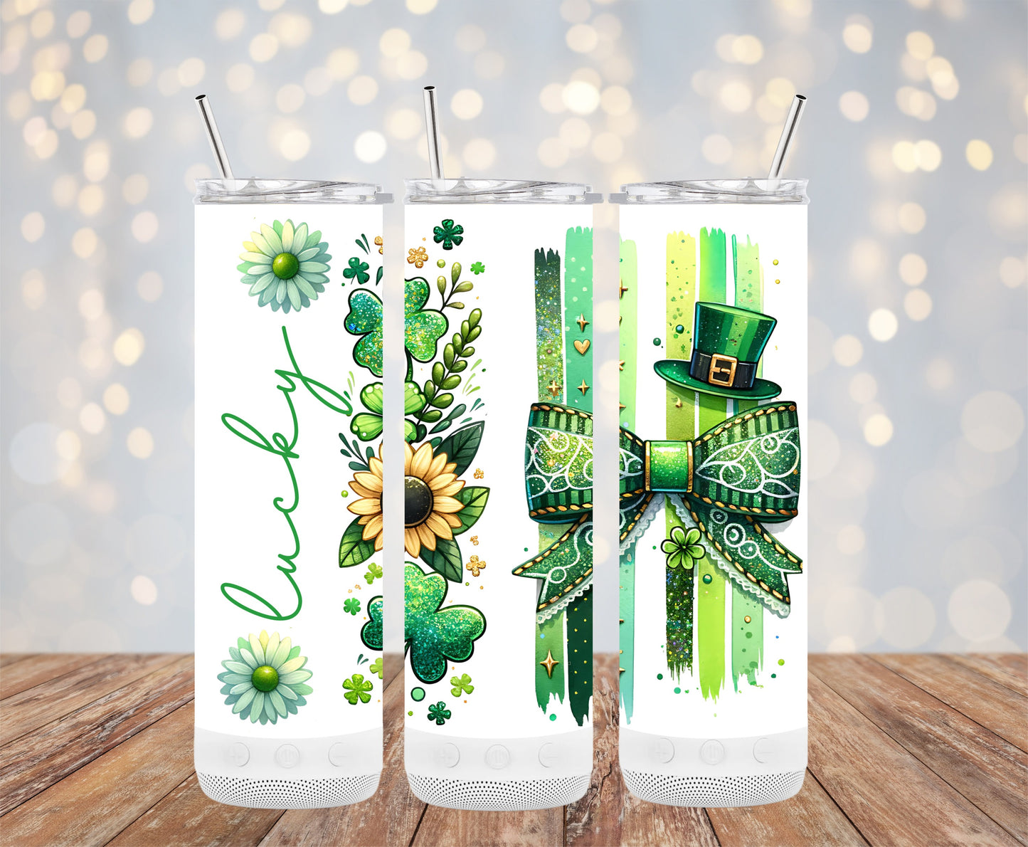 St. Patrick's Day Themed Tumbler for Festive Celebrations
