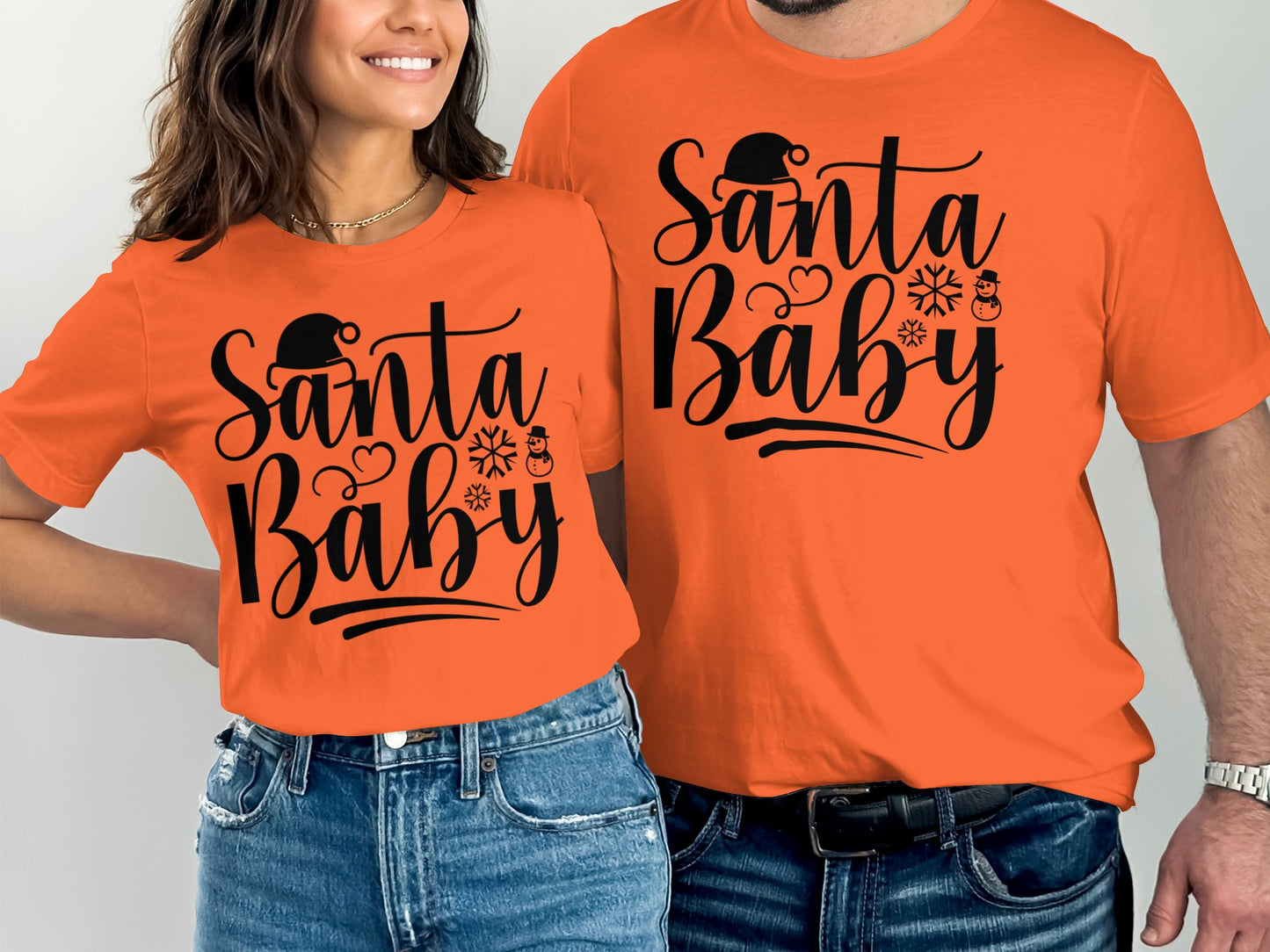 Santa Baby Fun Holiday Design T-Shirt for All Occasions