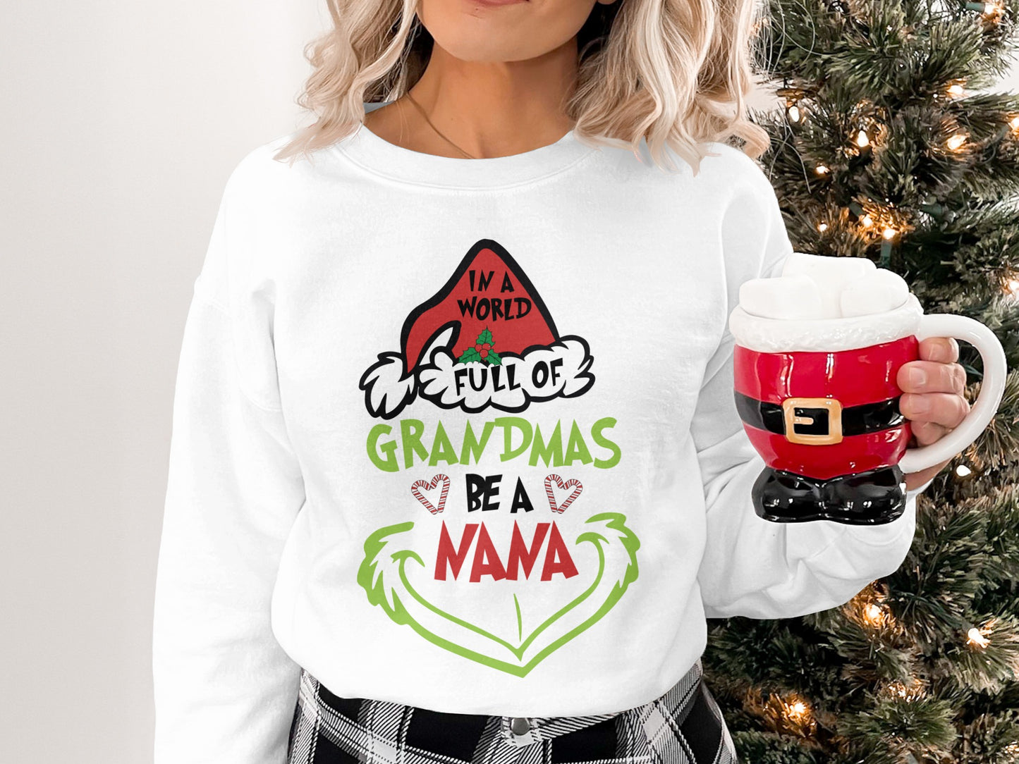 In A World Full Of Grandmas Be A Nana Shirt