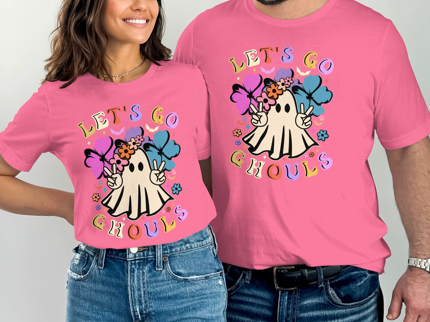 Let's Go Ghouls Graphic Print T-Shirt product