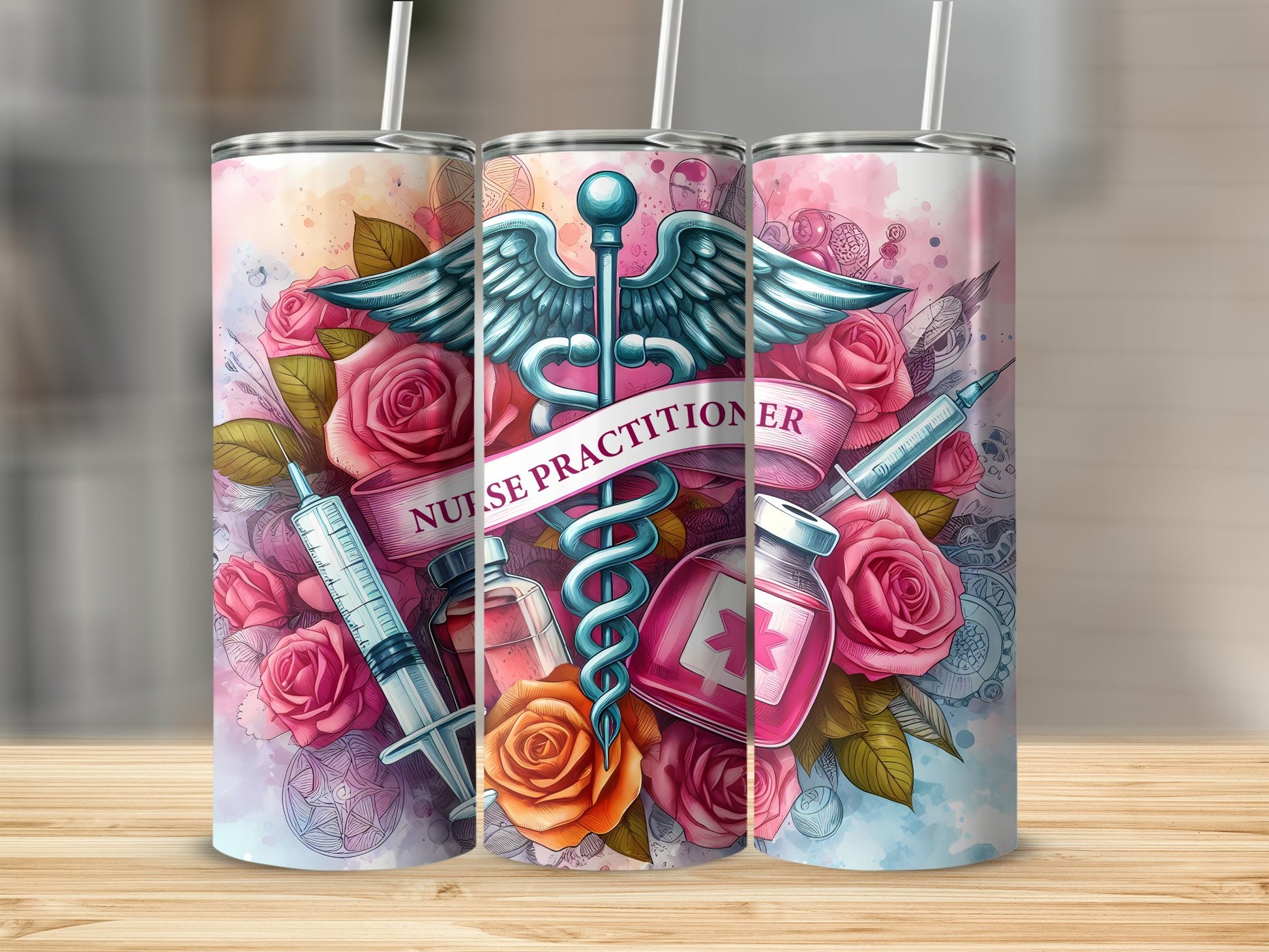 Nurse Practitioner Floral Medical Design product