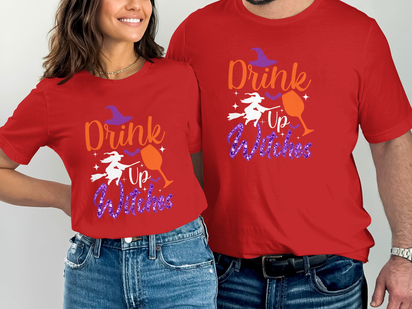 Drink Up Witches Halloween Graphic T-Shirt product type