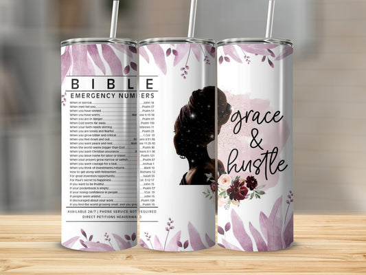 Bible Emergency Numbers and Grace Hustle product type