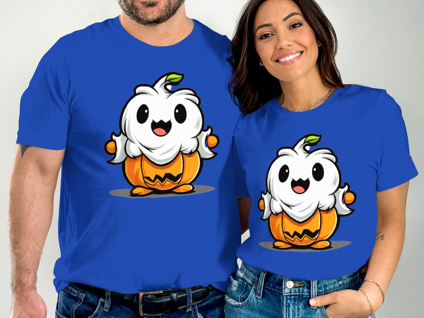 Cute Pumpkin Monster Graphic Tee Shirt product type