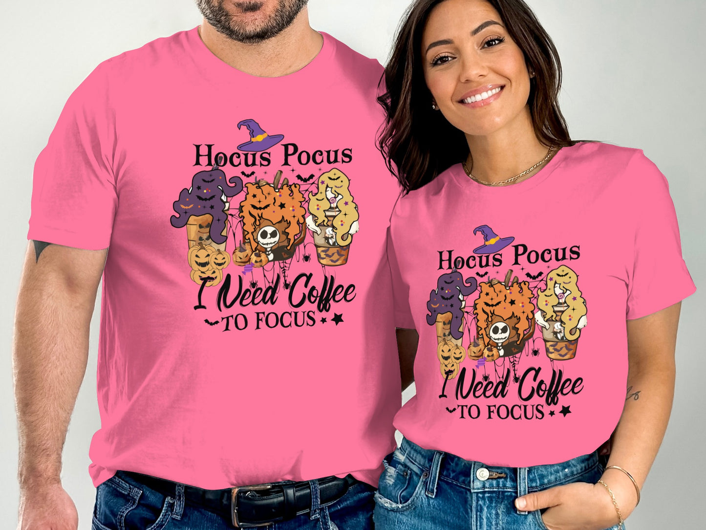 Hocus Pocus I Need Coffee To Focus T-Shirt product