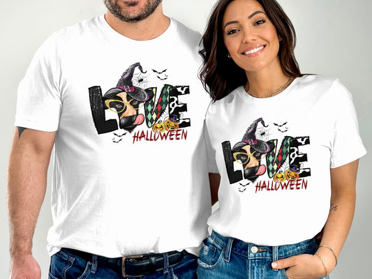 Love Halloween Themed Graphic T-Shirt product