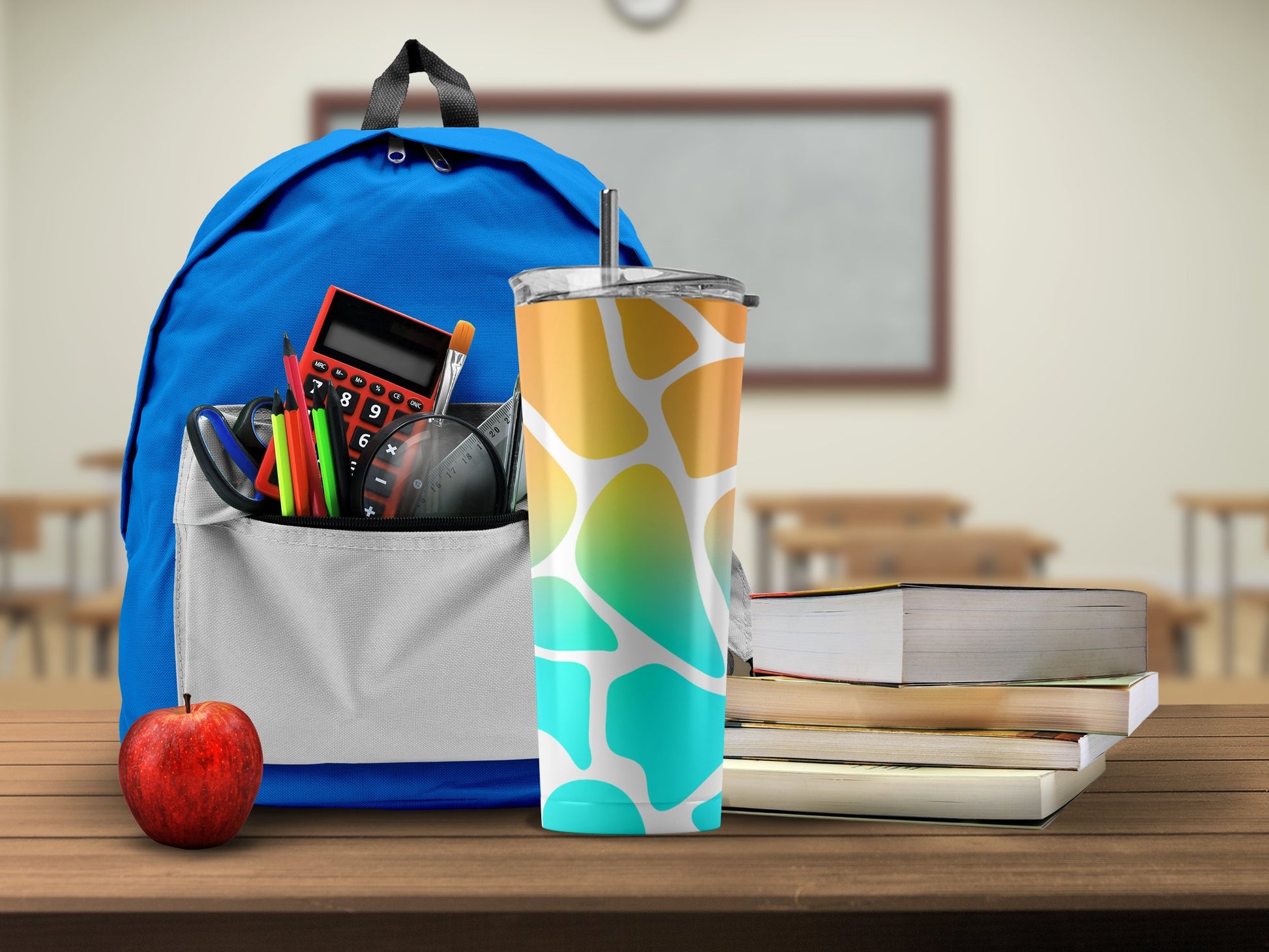 Colorful Abstract Design Insulated Tumbler product