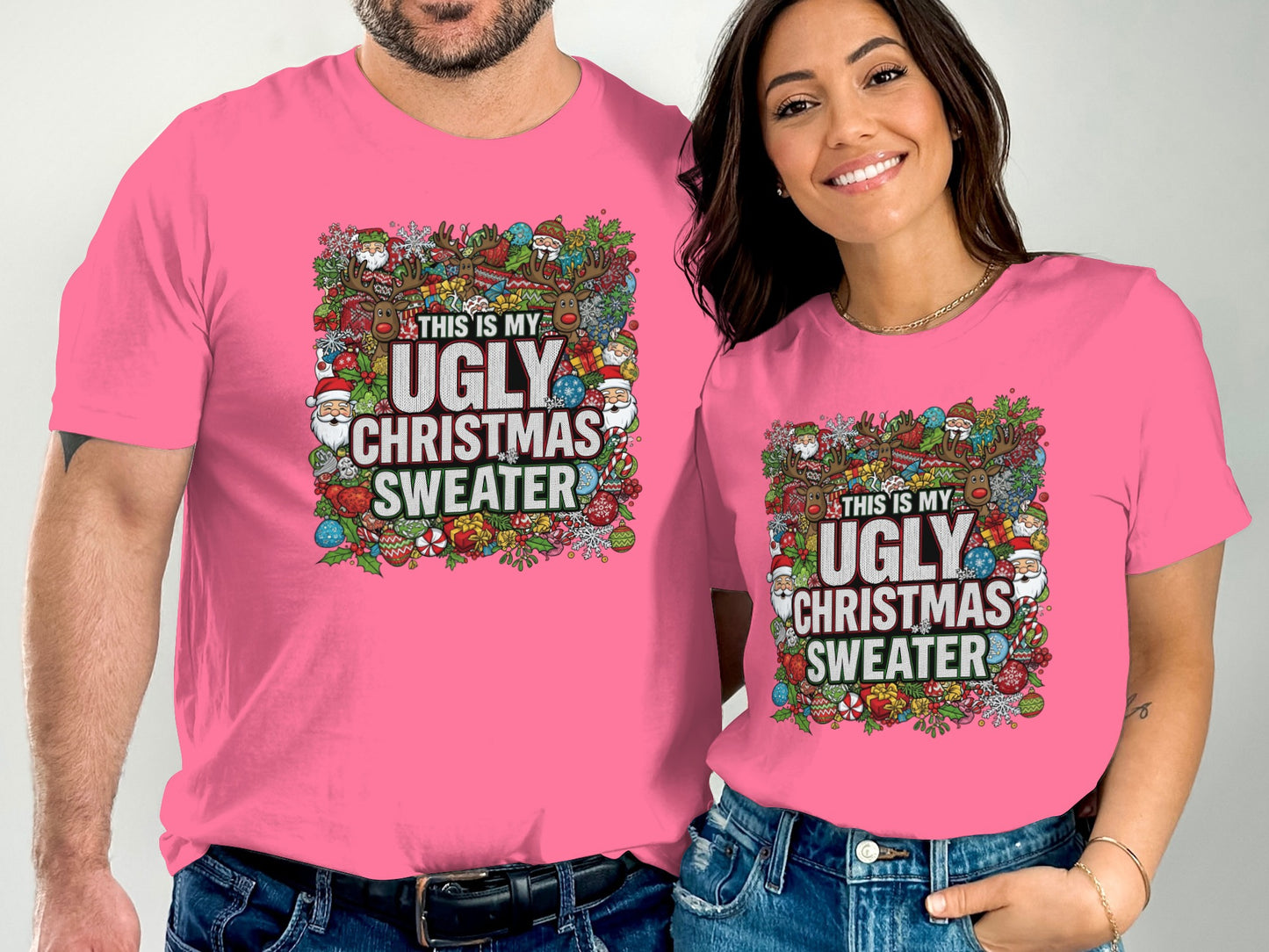 This Is My Ugly Christmas Sweater Shirt Holiday Tee