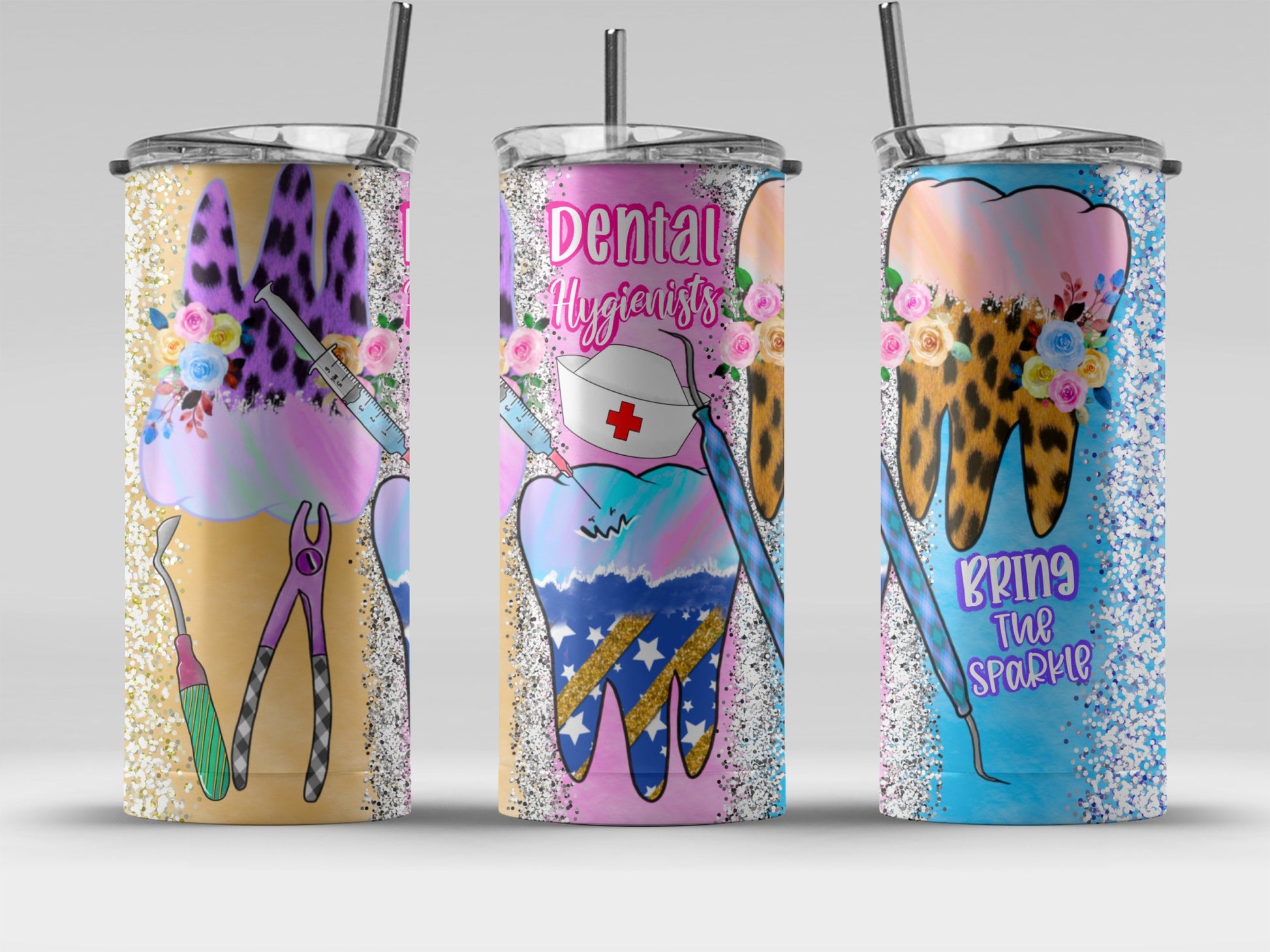 Bring the Sparkle Dental Hygienist Tumbler Product