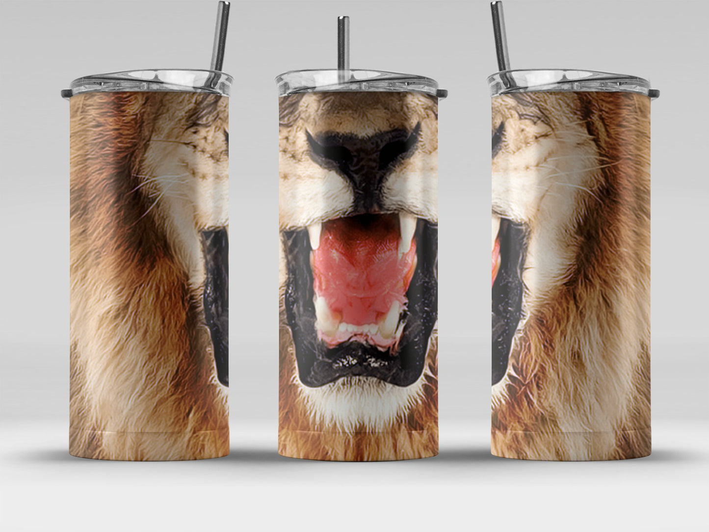 Lion Roaring Design Insulated Tumbler product