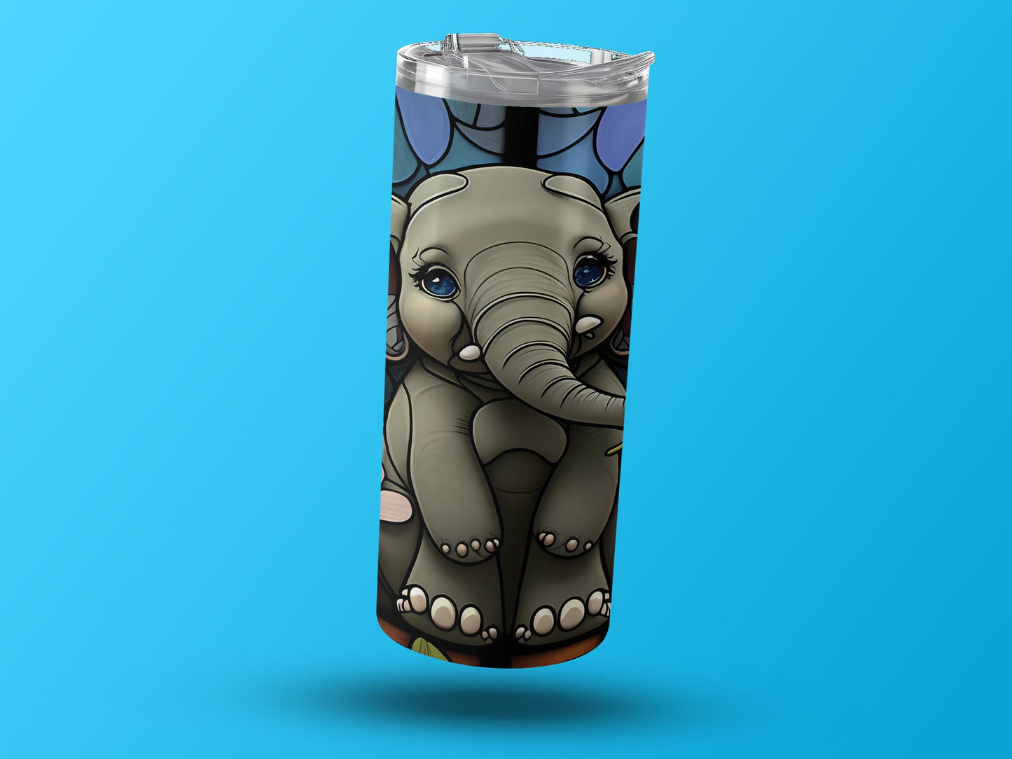 Adorable Elephant Travel Tumbler and Drinkware product type