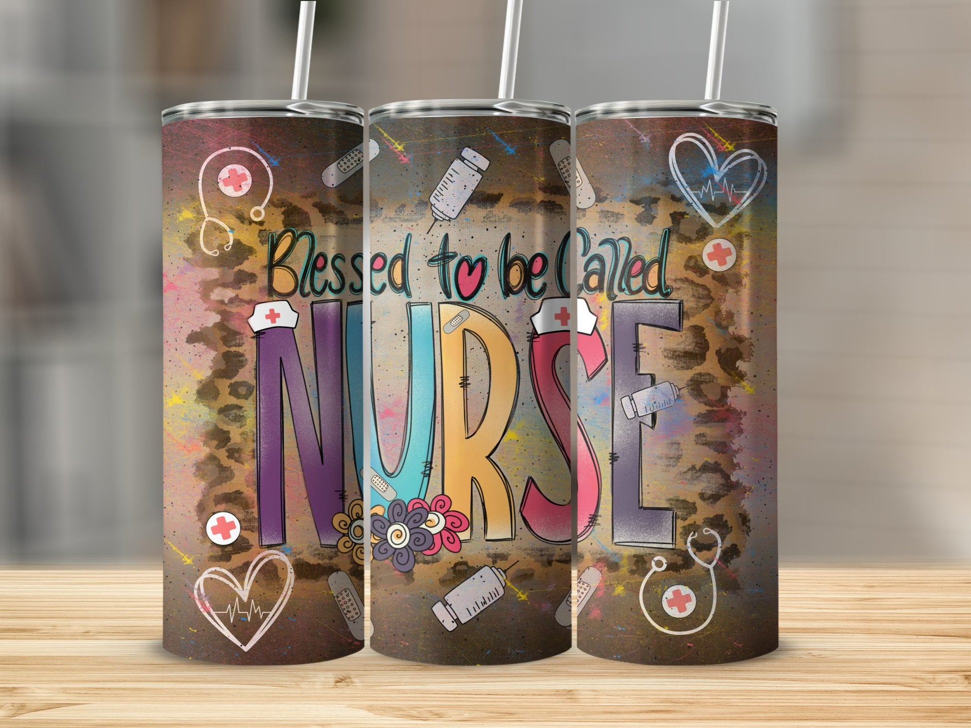 Blessed To Be Called Nurse Custom Tumbler product type