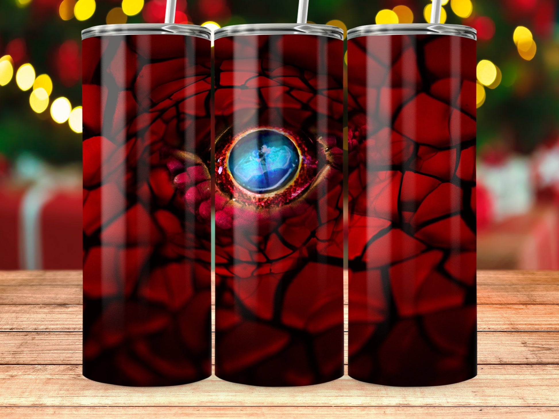 Dragon Eye Design Tumbler Vibrant Art Tumbler Product