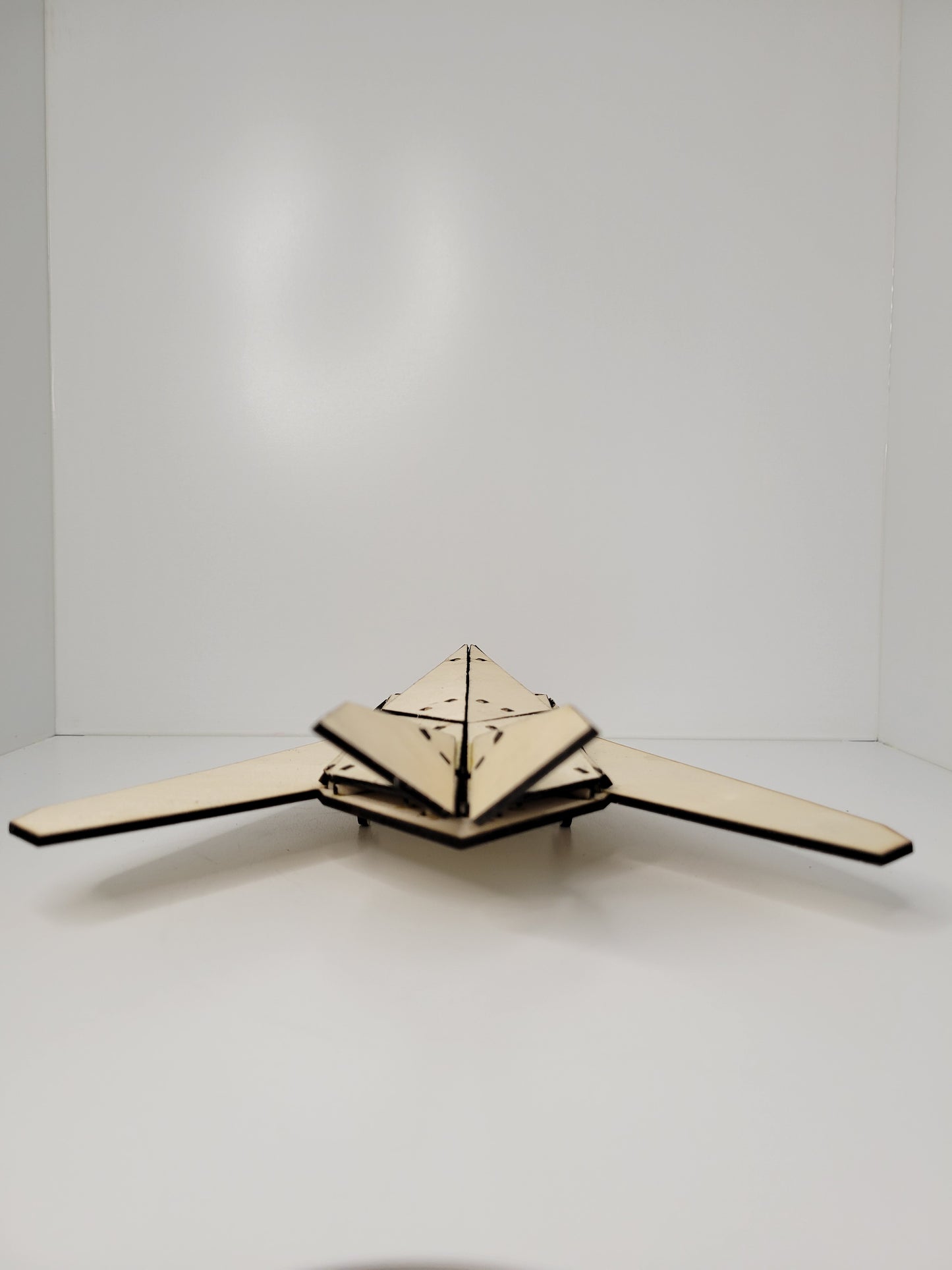 Stylish Wooden Airplane Model for Enthusiasts Collectors