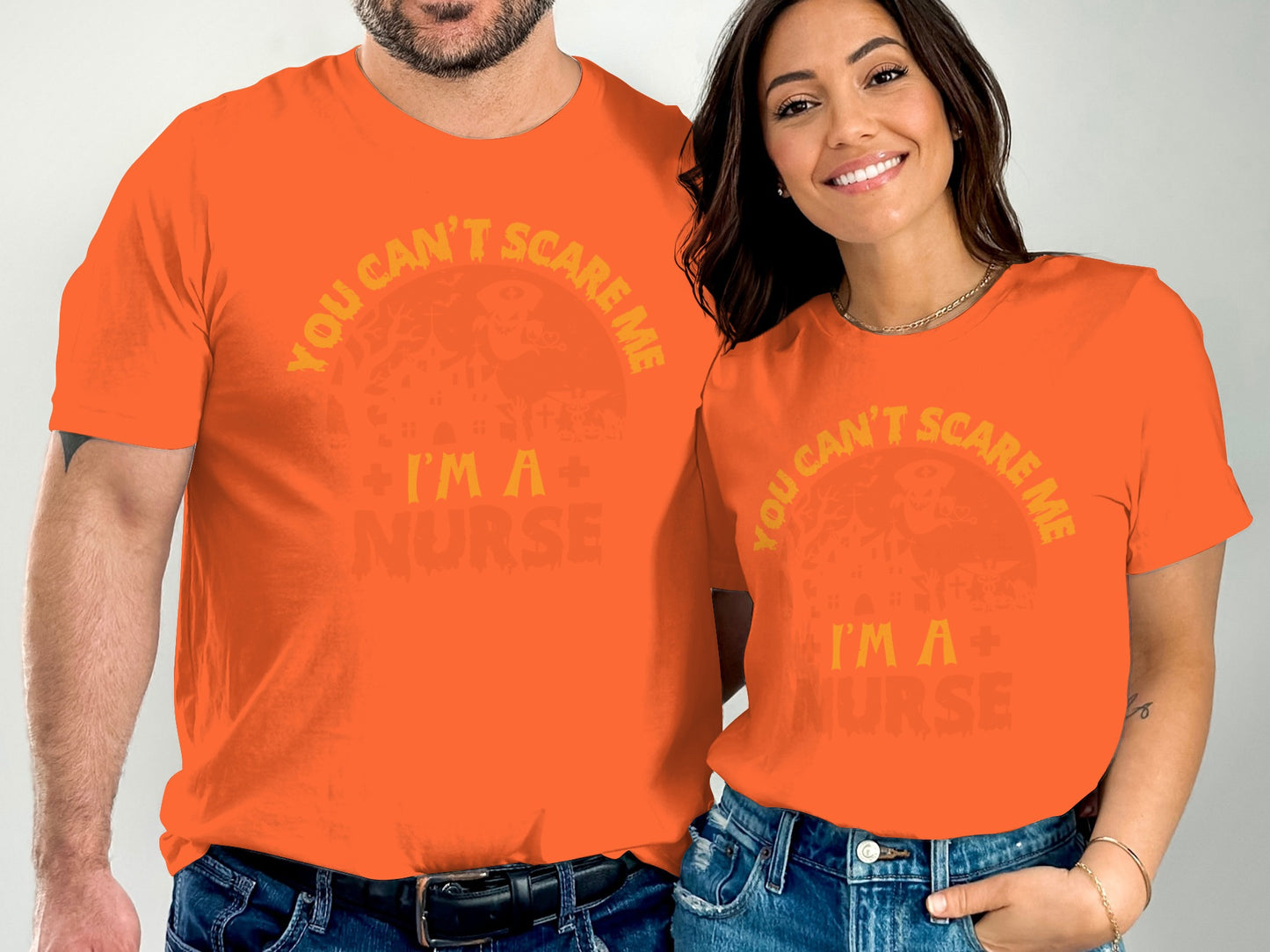 You Can't Scare Me I'm a Nurse Halloween Shirt product