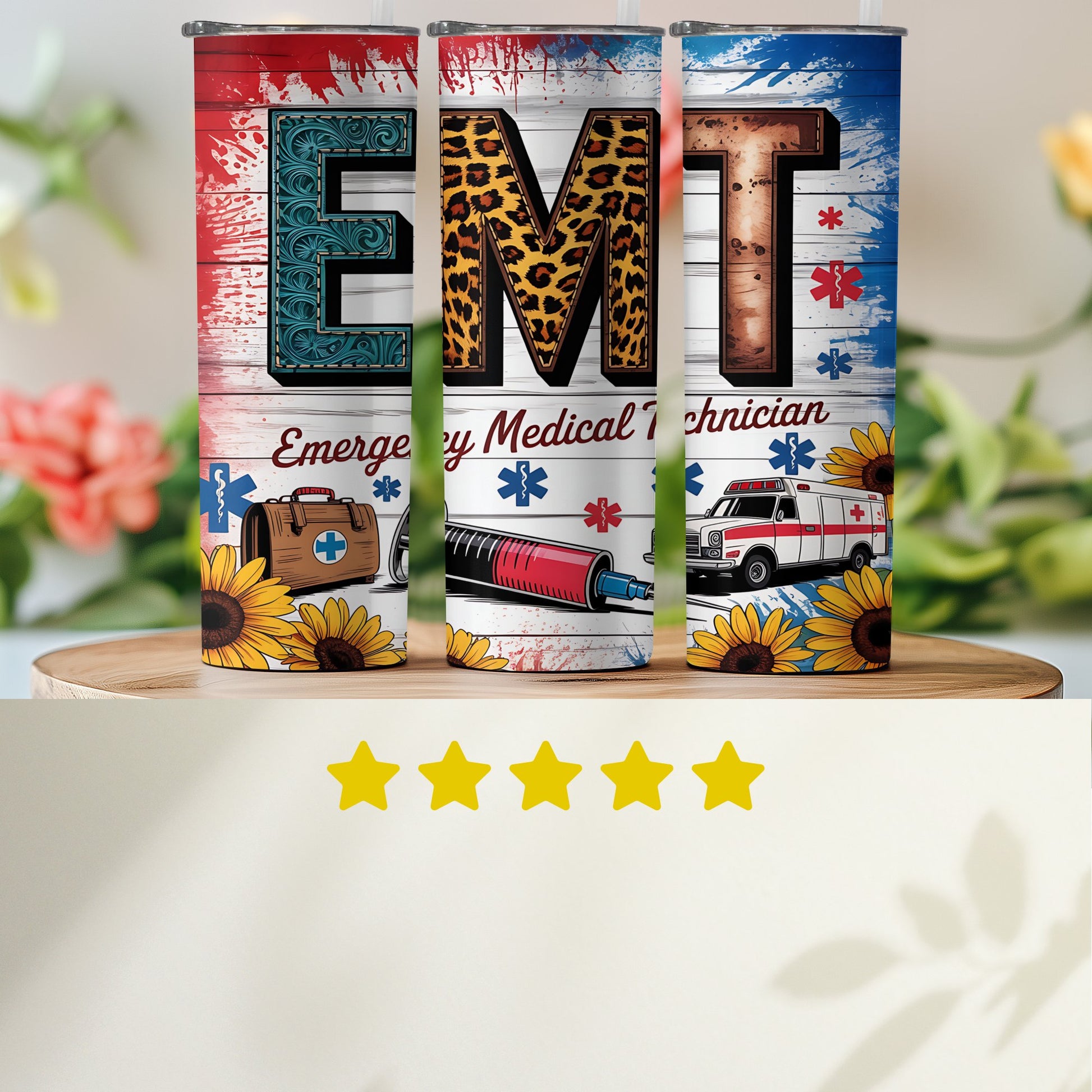 Colorful EMT Emergency Medical Technician product