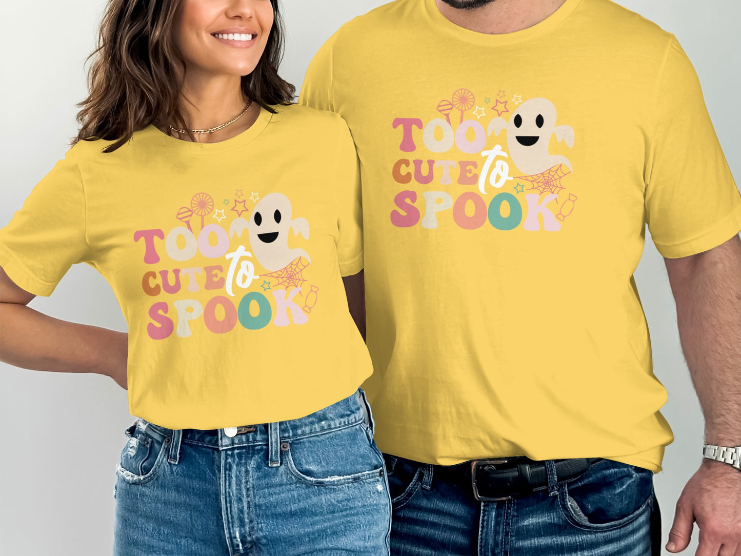 Too Cute To Spook Graphic Ghost T-shirt product