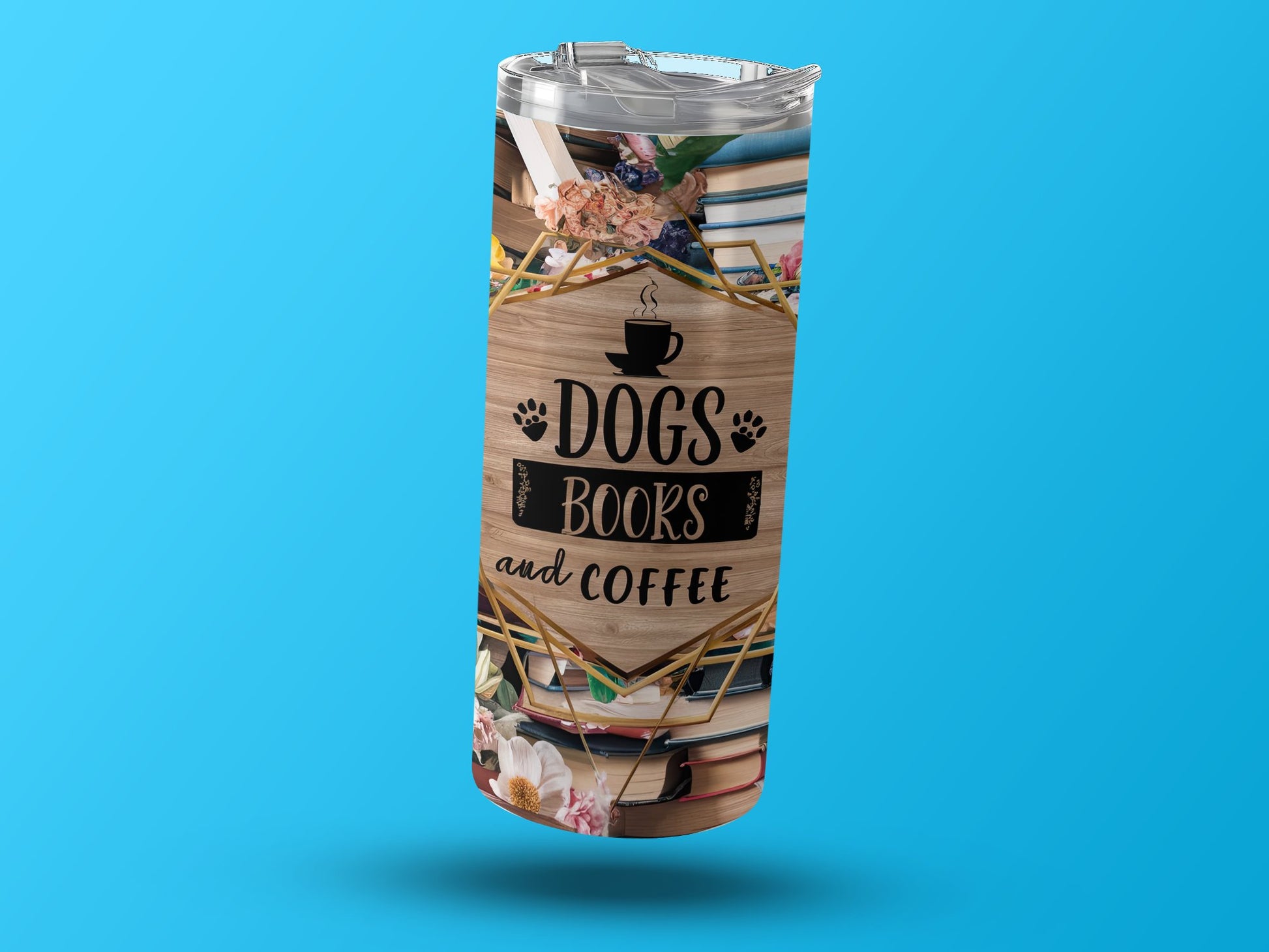 Dogs Books and Coffee Insulated Tumbler product