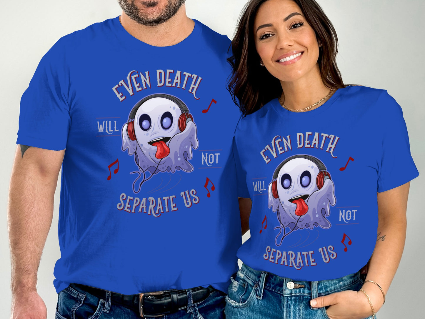 Even Death Will Not Separate Us Skull Design product