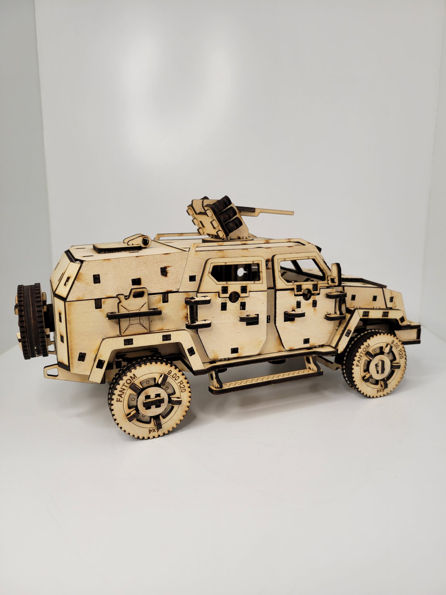 Military Style Armored Vehicle 3D Puzzle Toy Model