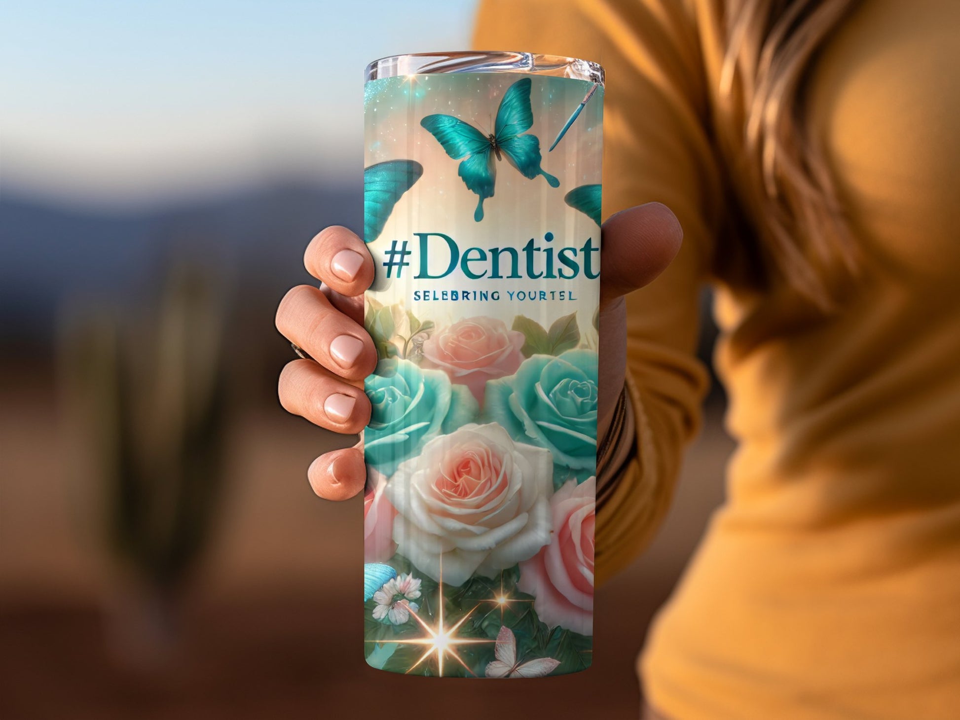 Dentist Celebrate Yourself Design Tumbler product