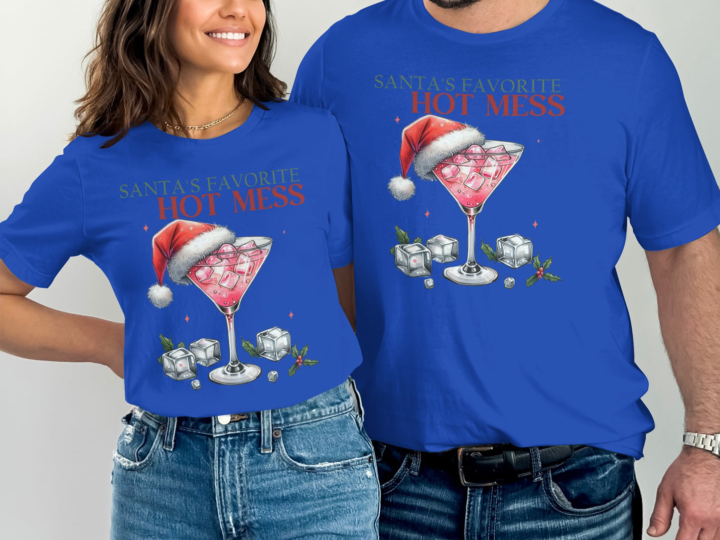 Santa's Favorite Hot Mess Graphic T-Shirt