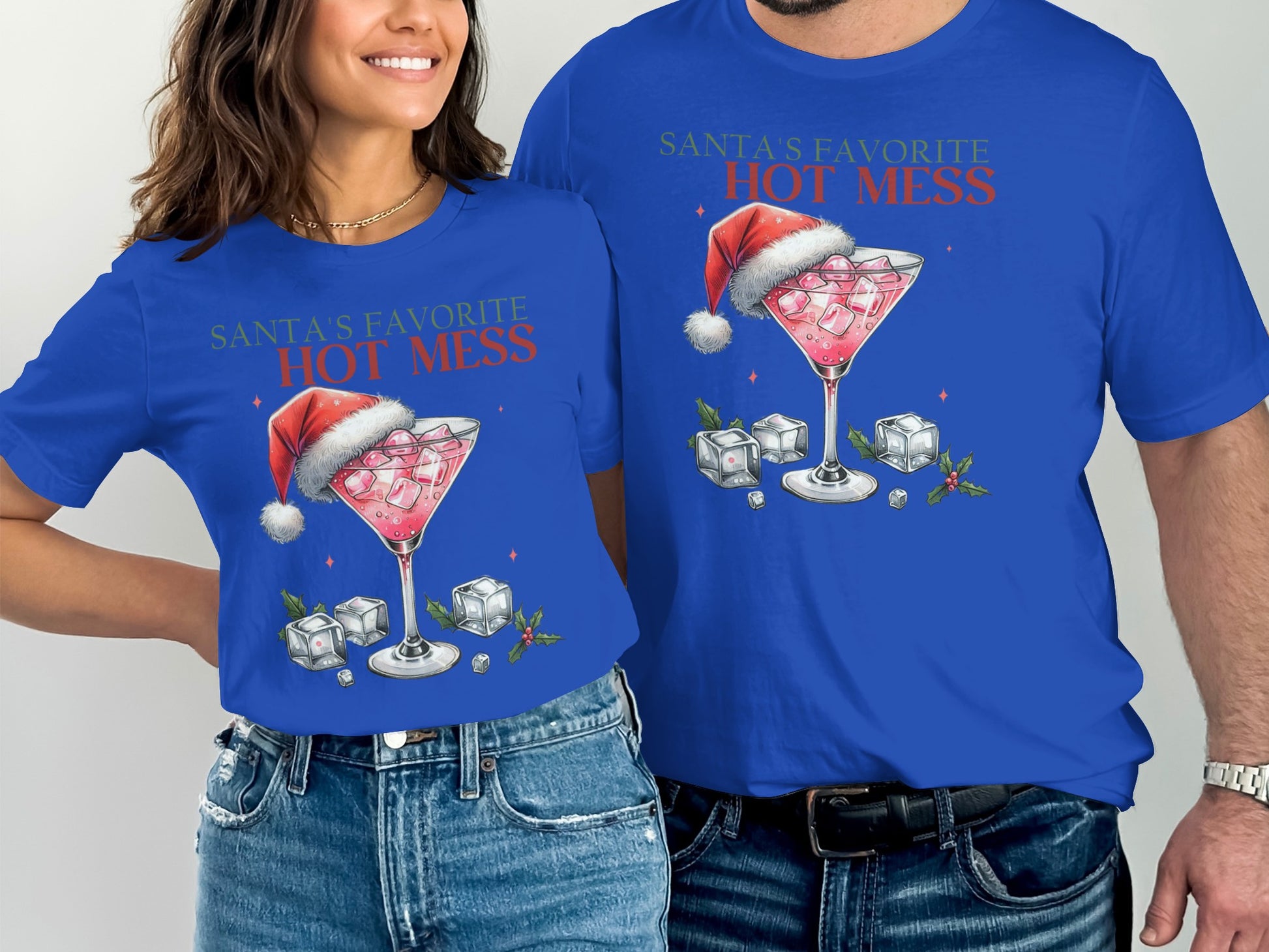 Santa's Favorite Hot Mess Graphic T-Shirt