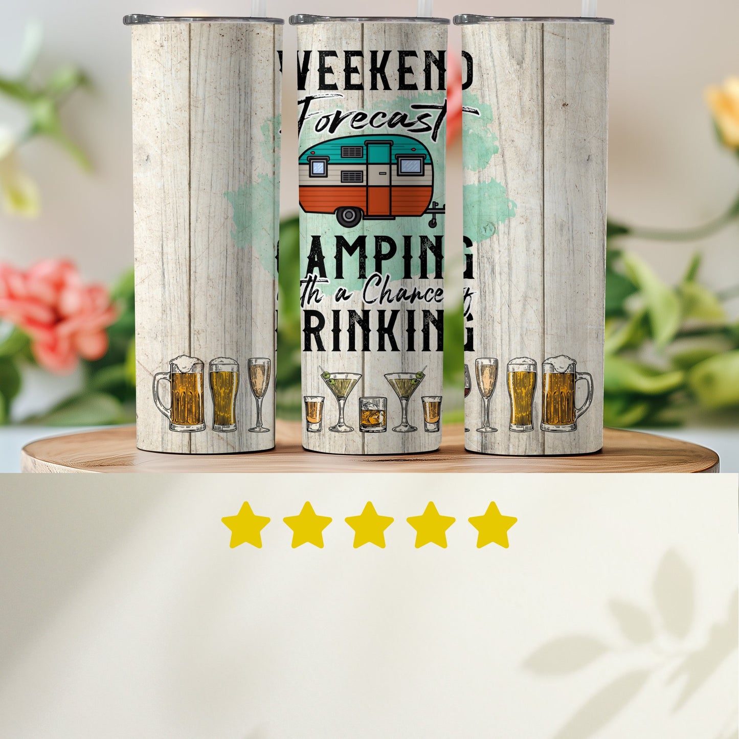 Weekend Forecast Camping Drinking product