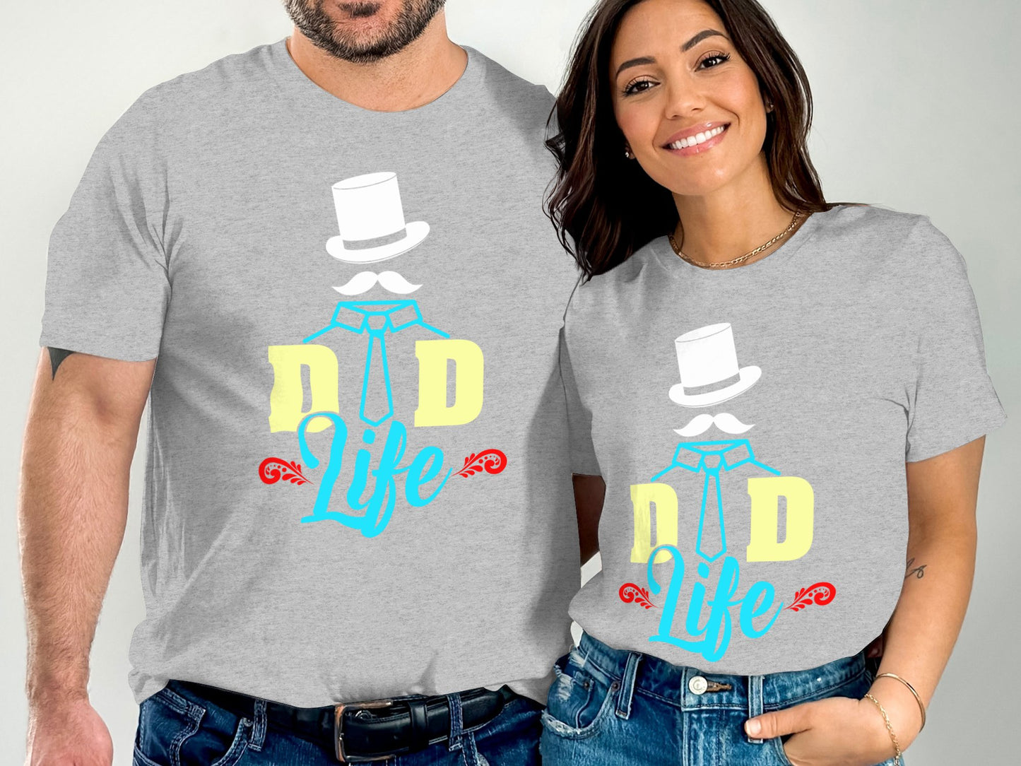 Dad Life Graphic Tee Stylish Matching Product