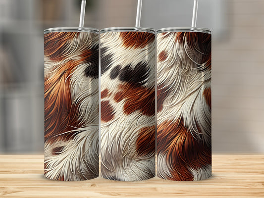 Realistic Fur Pattern Design Insulated Tumbler product