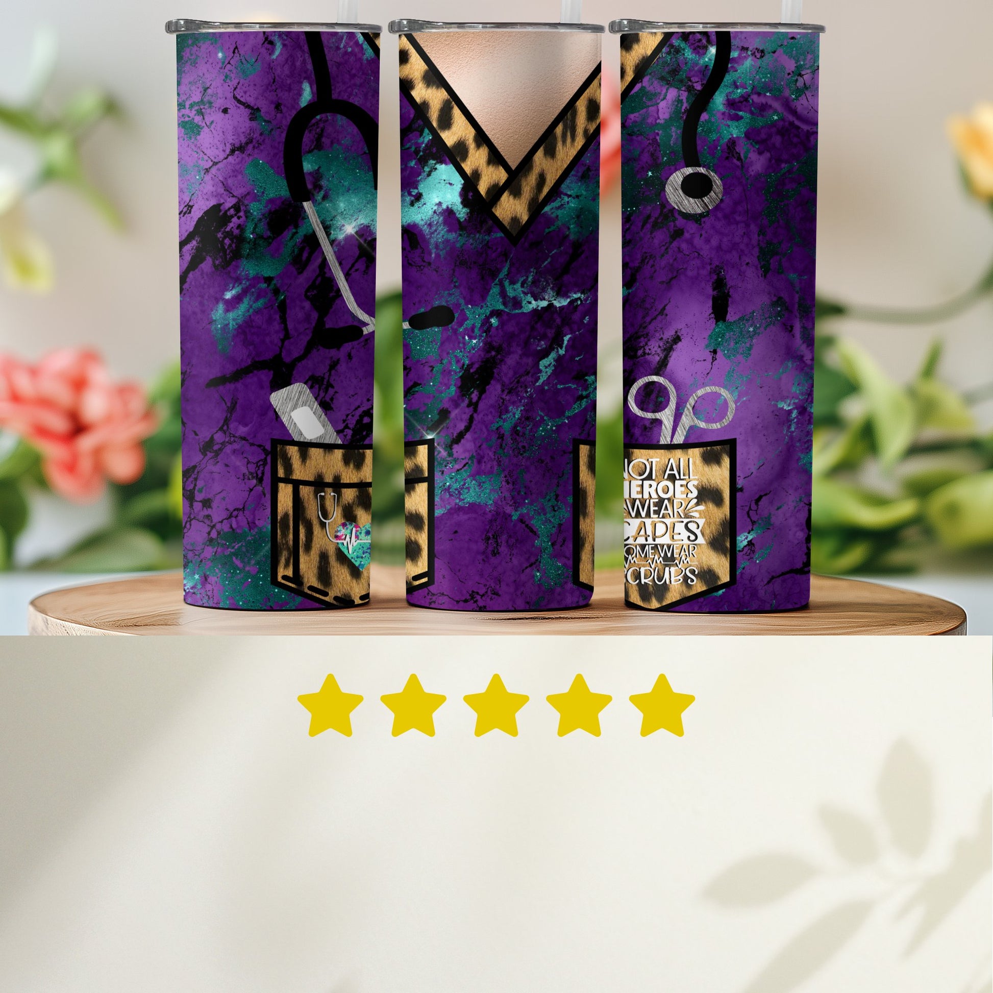 Inspiring Medical Heroes Design Tumbler Product
