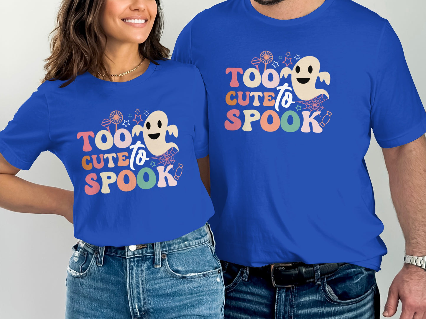 Too Cute to Spook Ghost Graphic T-shirt Product