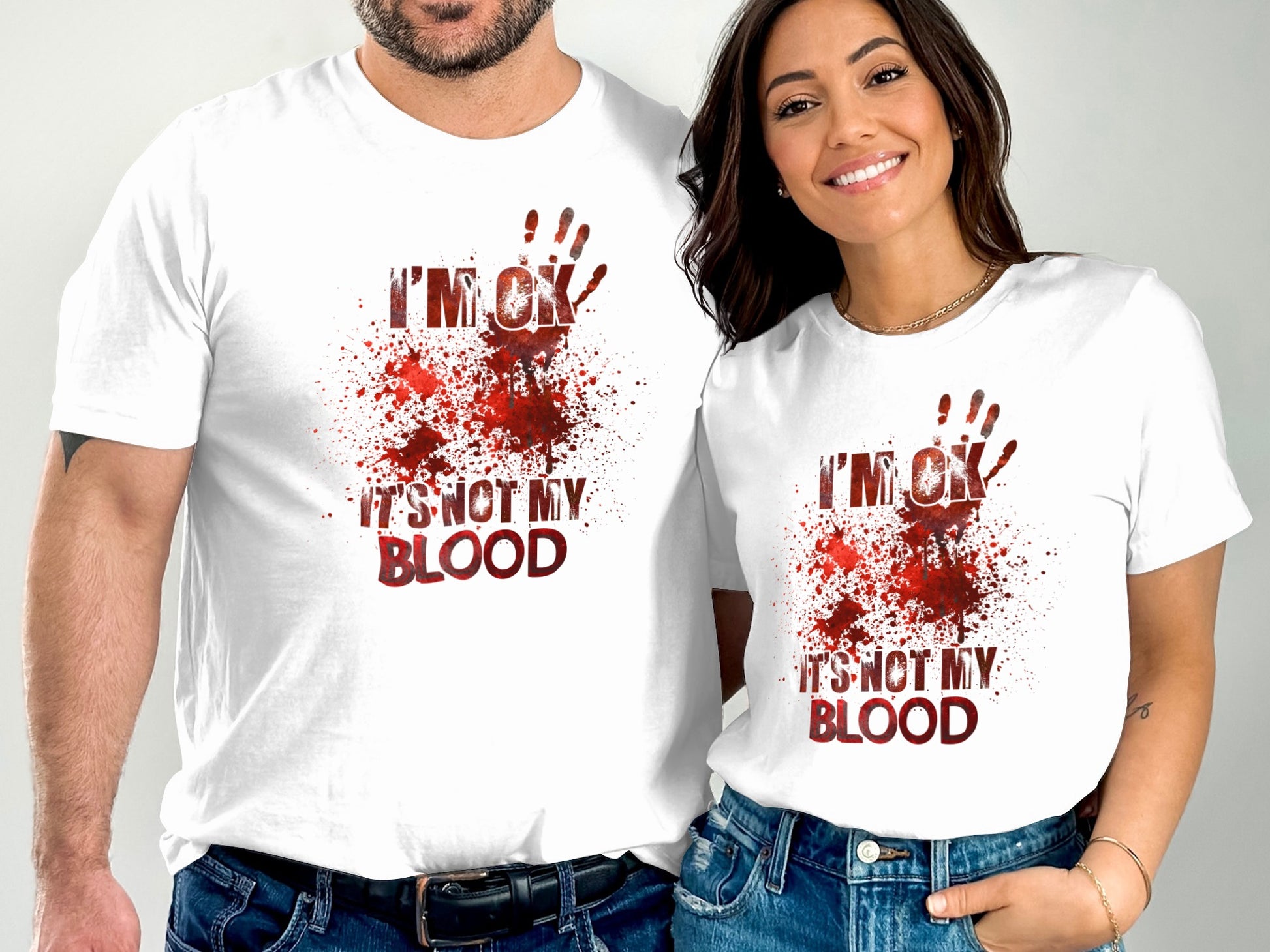 I'm OK It's Not My Blood Graphic T-Shirt product type