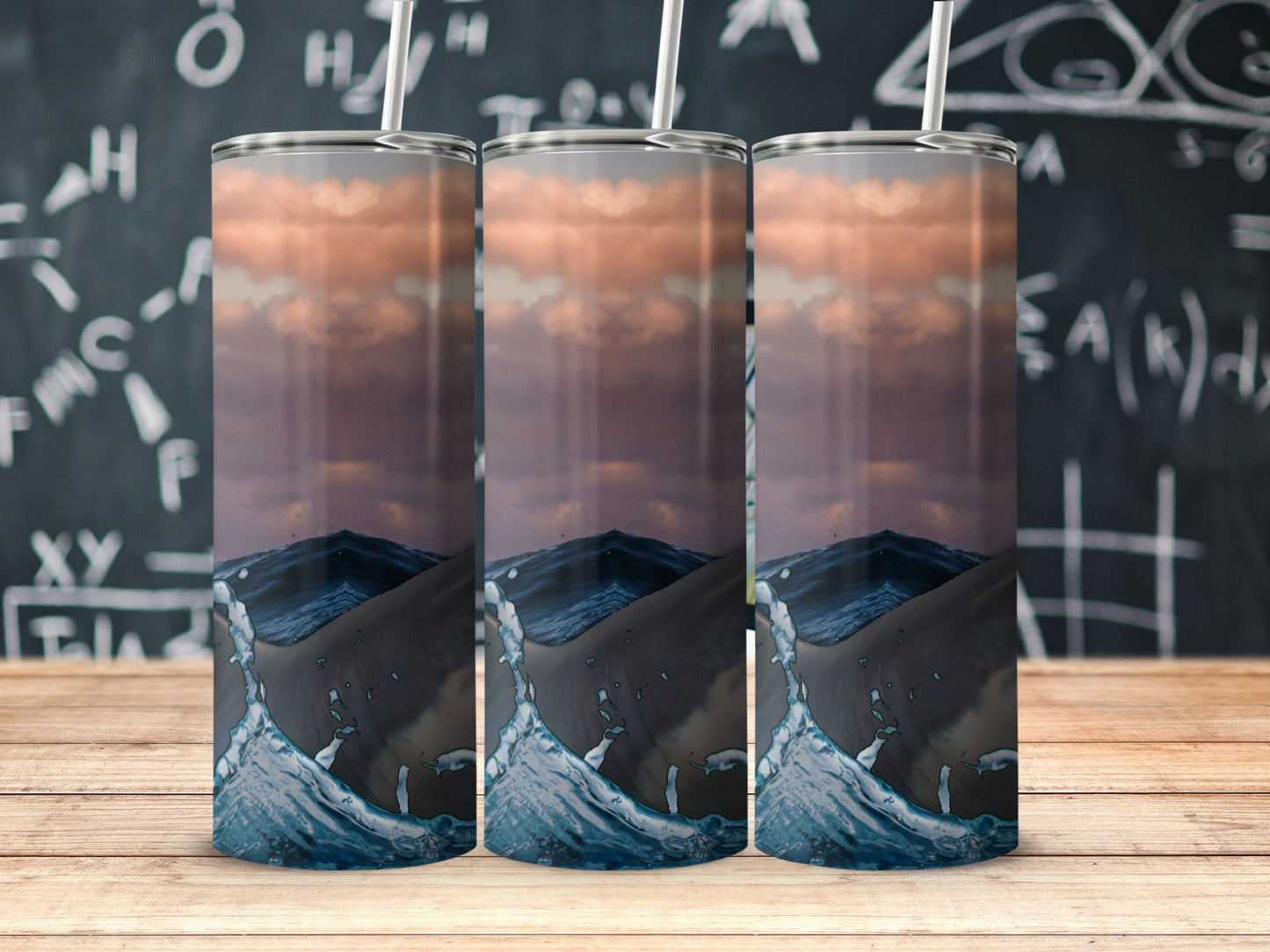 Beautiful Abstract Design Wrap Tumbler Drinkware Product