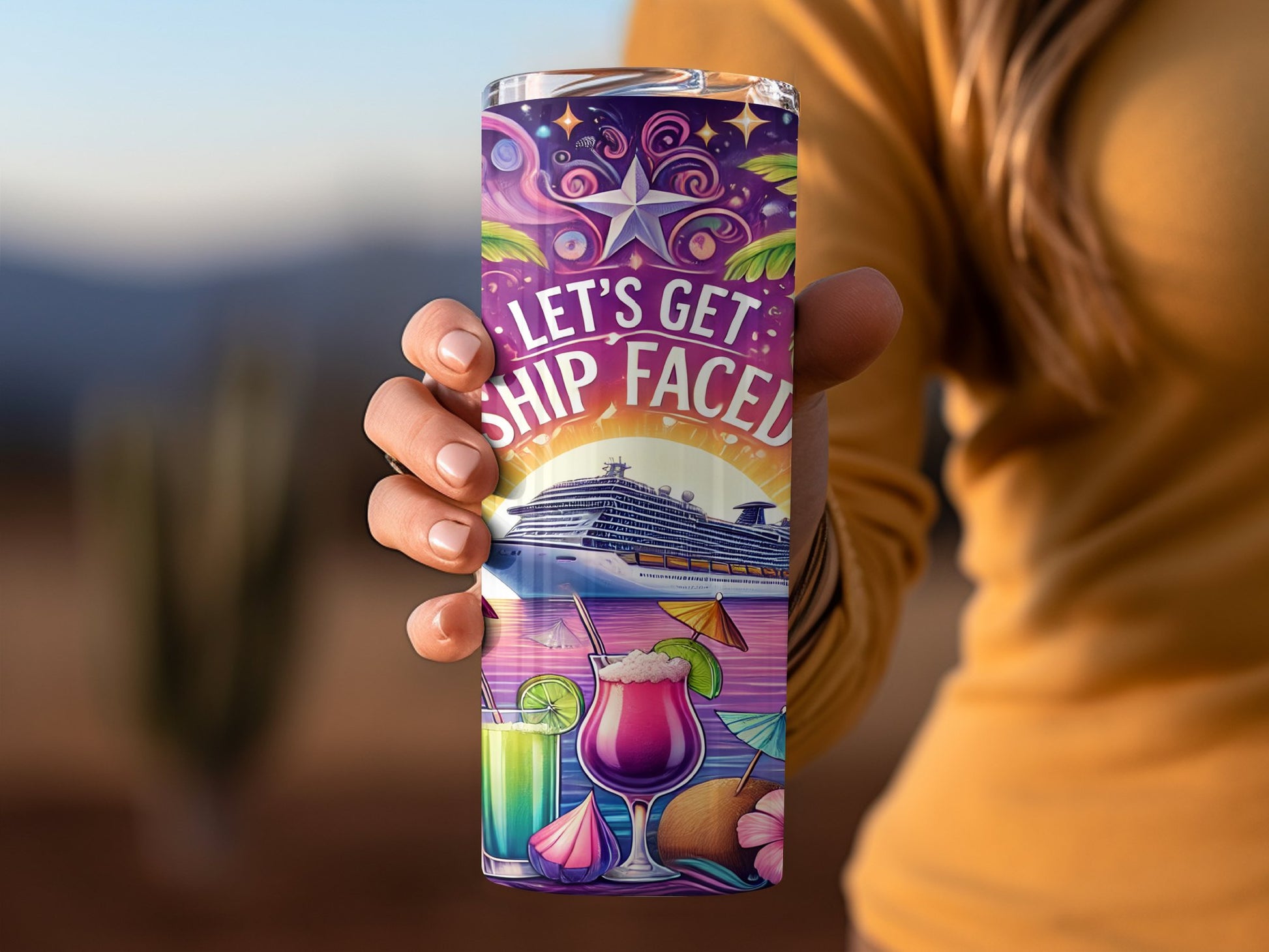 Let's Get Ship Faced Cruiser Vacation Drinkware product